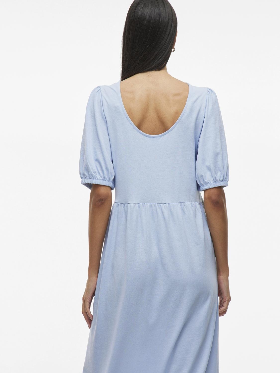 VISUMMERA Midi Dress - Kentucky Blue - VERO MODA & VILA Bergvik